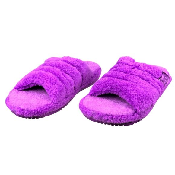 UGG Men’s Fluff You Purple Shearling Slipper Size US 11 - Picture 6 of 10